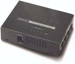 PLANET POE-400AVS-4210-24HP4X 4-Port IEEE802.3af Injector Hu