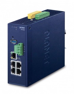 PLANET IVR-300 Industrial 5-Port 10/100/1000T VPN Security G