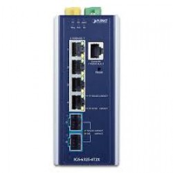 PLANET IGS-6325-8T4X IP30 Industrial L3 4-Port 2.5GBASE-T + 