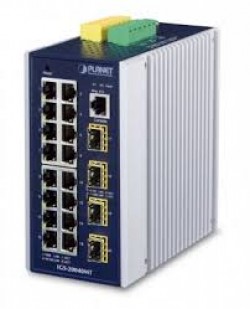 PLANET IGS-20040MT IP30 Industrial 16* 10/100/1000TP + 4* 10