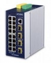 PLANET IGS-20040MT IP30 Industrial 16* 10/100/1000TP + 4* 10