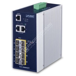 PLANET IGS-10080MFT IP30 Industrial 6* 100/1000X SFP + 2* 1G