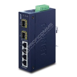 PLANET IGS-620TF IP30 Industrial 4-Port 10/100/1000T + 2-Por