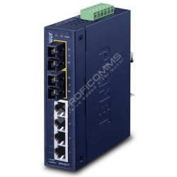 PLANET ISW-621TS15 IP30 Slim Type 4-Port Industrial Ethernet