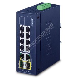 PLANET IFGS-1022TF IP30 Industrial 8-Port 10/100TX + 2-Port 