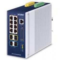 PLANET IGS-6329-8UP2S2X IP30 DIN-rail Industrial L3 8-Port 1