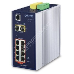 PLANET IGS-10020PT IP30 Industrial L2+/L4 8-Port 1000T 802.3