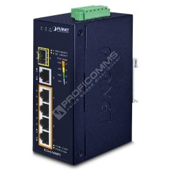 PLANET IGS-614HPT IP40 Industrial 4-Port 10/100/1000T 802.3a