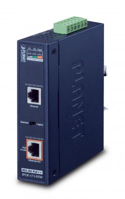 PLANET IPOE-171-95W IP30, Industrial Single-Port Multi-gigab