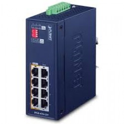 PLANET IPOE-470-12V IP30 Industrial 4-port 10/100/1000T 95W 