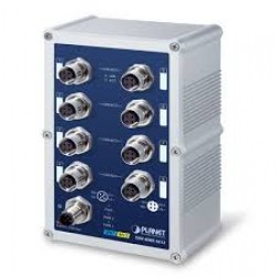 PLANET ISW-800T-M12 IP67 rated 8-Port 10/100Mbps M12 Fast Et