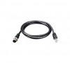 PLANET CB-M12D4MRJ-120 4-Pin D-Coding M12 Male to RJ-45 Ethe