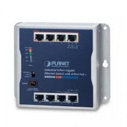 PLANET WGS-814HP IP30 Industrial 8-Port 10/100/1000T Wall-mo