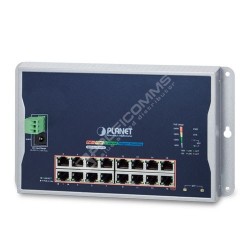 PLANET WGS-4215-16P2S IP30, IPv6/IPv4, 16-Port 1000T 802.3at