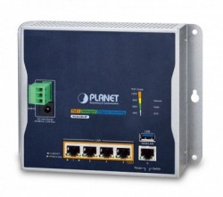 PLANET WGR-500-4P IP30 Industrial Wall-mount Gigabit Router 
