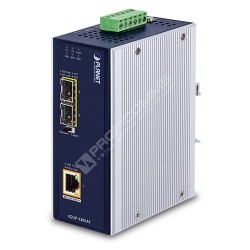 PLANET IGUP-1205AT Industrial 2-Port 100/1000X SFP to 1-Port