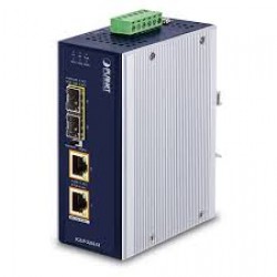 PLANET IGUP-2205AT Industrial 2-Port 100/1000X SFP to 2-Port