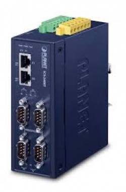 PLANET ICS-2400T IP40 Industrial 4-Port RS232/RS422/RS485 Se