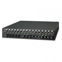 PLANET MC-1610MR48 19" 16-slot  SNMP Managed Media Converter