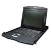 PLANET KVM-210-08M 17" 8-Port Combo VGA LCD KVM Switch: 1280