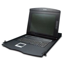 PLANET KVM-210-16M 17" 16-Port Combo VGA LCD KVM Switch: 128