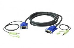 ATEN 2L-2510A 10m 2L2919 VGA Male to Male with Audio (30/60c