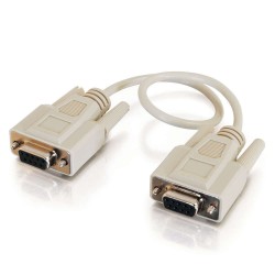 ATEN DB9FF5M DB9 FF 5m Null Model cable, Ivory, ROHS