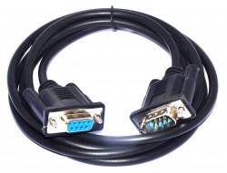 ATEN DB9MF2.0M SERIAL CABLE Male to Female 1.8M