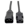 ATEN PWRIECMF1.2M 10A/250V 1.2m Power Extension Cord C13/C14