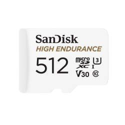 SanDisk High Endurance microSDXC? Card, SQQNR 512G, (40,000 