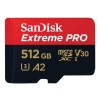 SanDisk Extreme Pro microSDXC, SQXCD 512GB, V30, U3, C10, A2