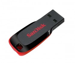 SanDisk Cruzer Blade USB Flash Drive, CZ50 16GB, USB2.0, Bla