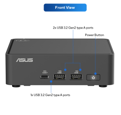 ASUS RNUC15CRHC7053C3 ASUS NUC 15 PRO TALL C7-240H INTEL GRA