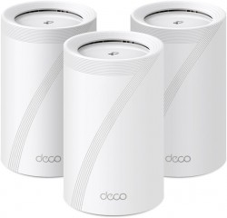 TP-LINK Deco BE65(3-pack) BE11000 Whole Home Mesh Wi-Fi 7 Sy