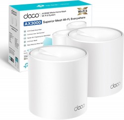 TP-LINK Deco X50 Pro(2-pack)  AX3000 Whole Home Mesh Wi-Fi 6