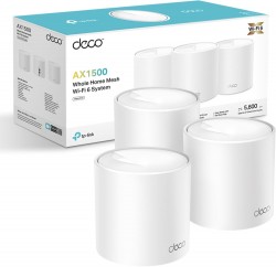 TP-LINK Deco X10(3-pack)  AX1500 Whole Home Mesh Wi-Fi 6 Sys