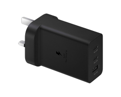 SAMSUNG EP-T6530NBEGGB 65W Power Adapter Trio Black (w/o Cab