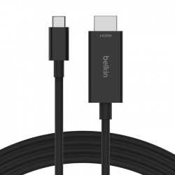 BELKIN 3.0 USB-C to HDMI 2.1 Cable 2m Black AVC012bt2MBK