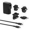 BELKIN HYBIRD WALL CHG 25W + PB 5K TRAVEL PACK BPZ003bt1MBK-