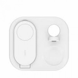 BELKIN QI2 3-IN-1 MAG FOLDER WIRELESS CHR WHITE WIZ029MYWH