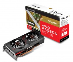 SAPPHIRE PULSE RX 7600 GAMING 8GB GDDR6 HDMI / TRIPLE DP 113