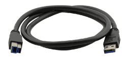 KRAMER C-USB/AB-3 USB 2.0 A(M) to B(M) Cable-3ft