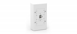 Kramer OWB-2G/65 On?Wall Box, 2 Gang European- 65mm