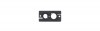Kramer WCP-21 Wall Plate Insert Dual Cable Pass Through