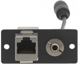 Kramer WA-45 Wall Plate Insert - 3.5mm & RJ-45