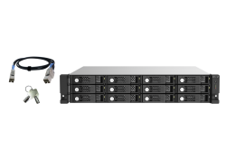 QNAP TL-R1220Sep-RP 12-bay 2U rackmount SAS 12Gbps JBOD expa