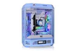 THERMALTAKE THE TOWER 600 ATX CASE WITH TG - HYDRANGEA BLUE 