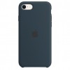 APPLE MN6F3FE/A iPhone SE Silicone Case - Abyss Blue