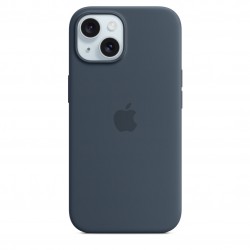 APPLE MXPF3FE/A iPhone 15 Silicone Case with MagSafe - Storm