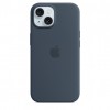 APPLE MXPF3FE/A iPhone 15 Silicone Case with MagSafe - Storm